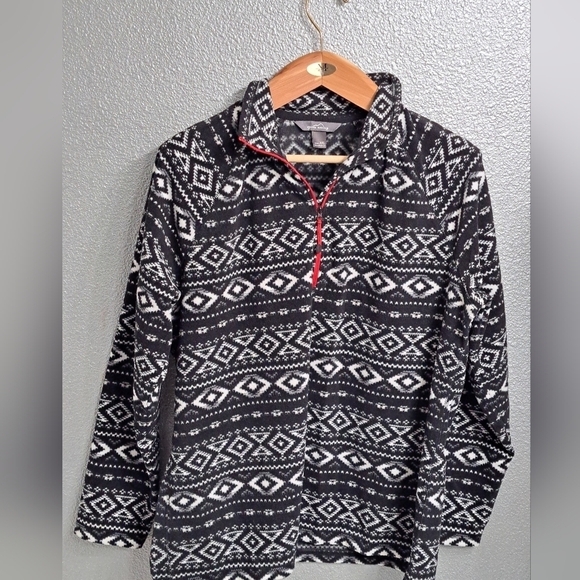 Eddie Bauer Mock Neck Fleece Pullover   Size XXL - Picture 2 of 7